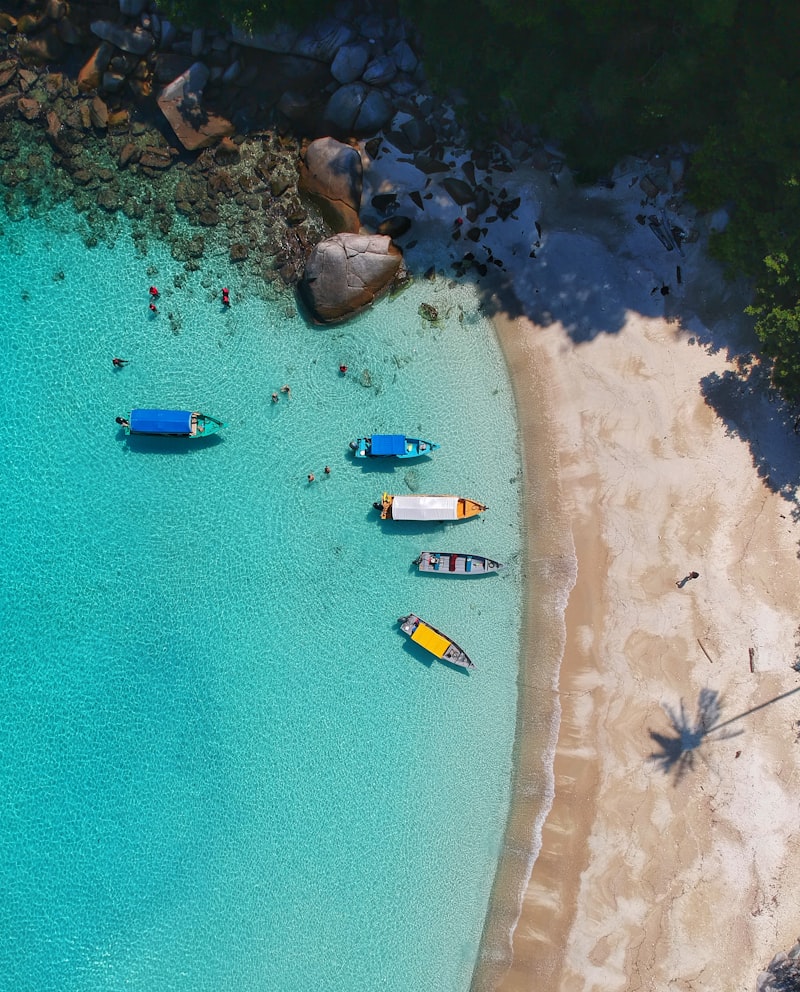 Pristine beach